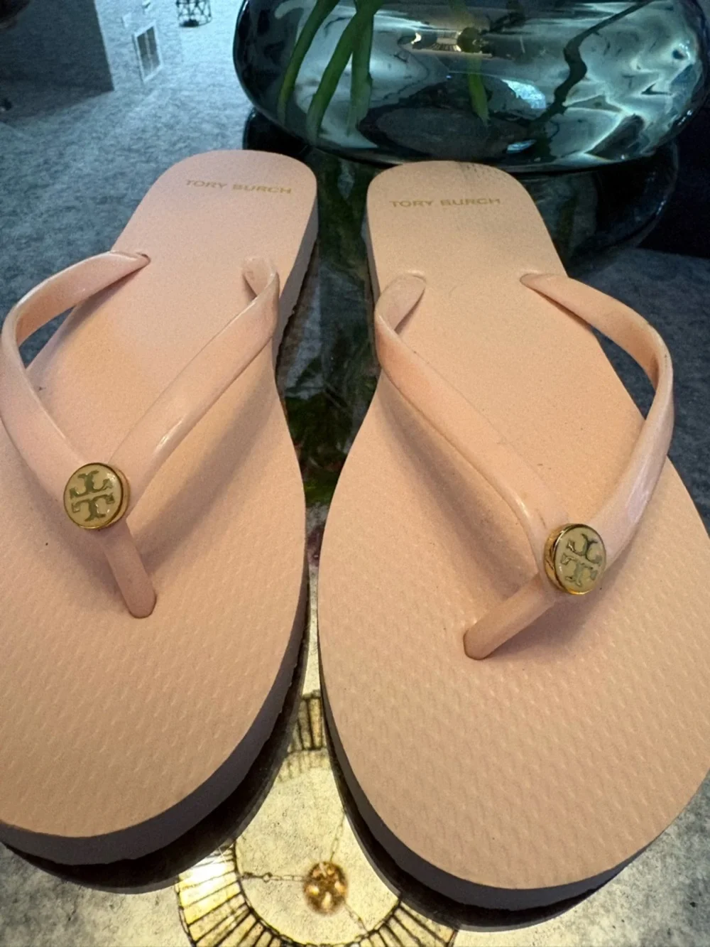 Tory Burch Kira Flip Flop sandals blush pink